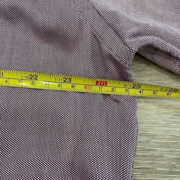 Guy Laroche Men's Long Sleeve Shirt Non Iron Light Purple 17 1/2 34/35 - Picture 7 of 10